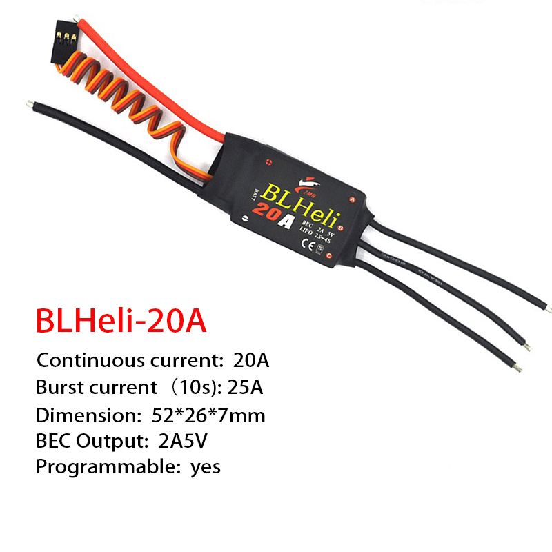 1-3Pcs Brushless ESC BLHeli 20 - Fpv Drone Esc review and price