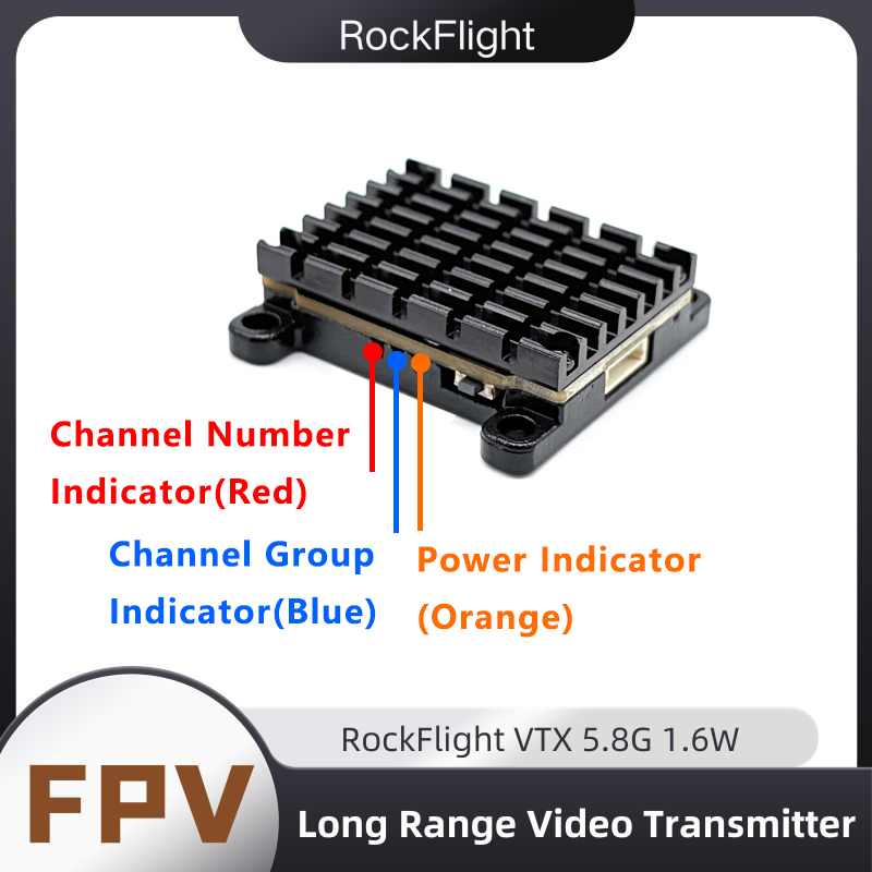 RockFlight TX663 VTX 5.8G 48CH - Fpv Drone Receiver review and price