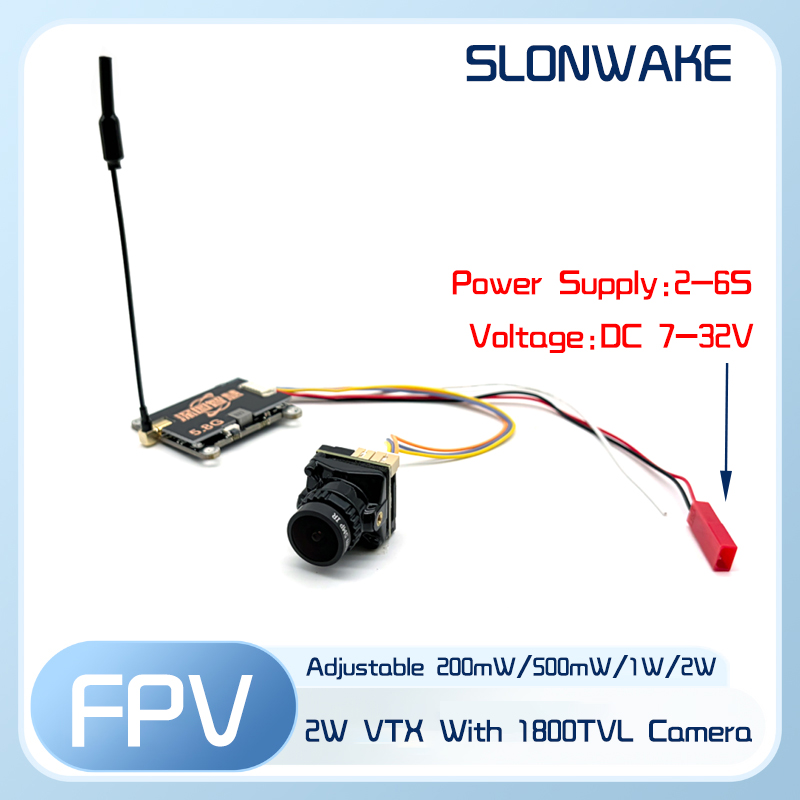 SLONWAKE 5.8G 56CH 2W transmit - Fpv Drone Receiver review and price