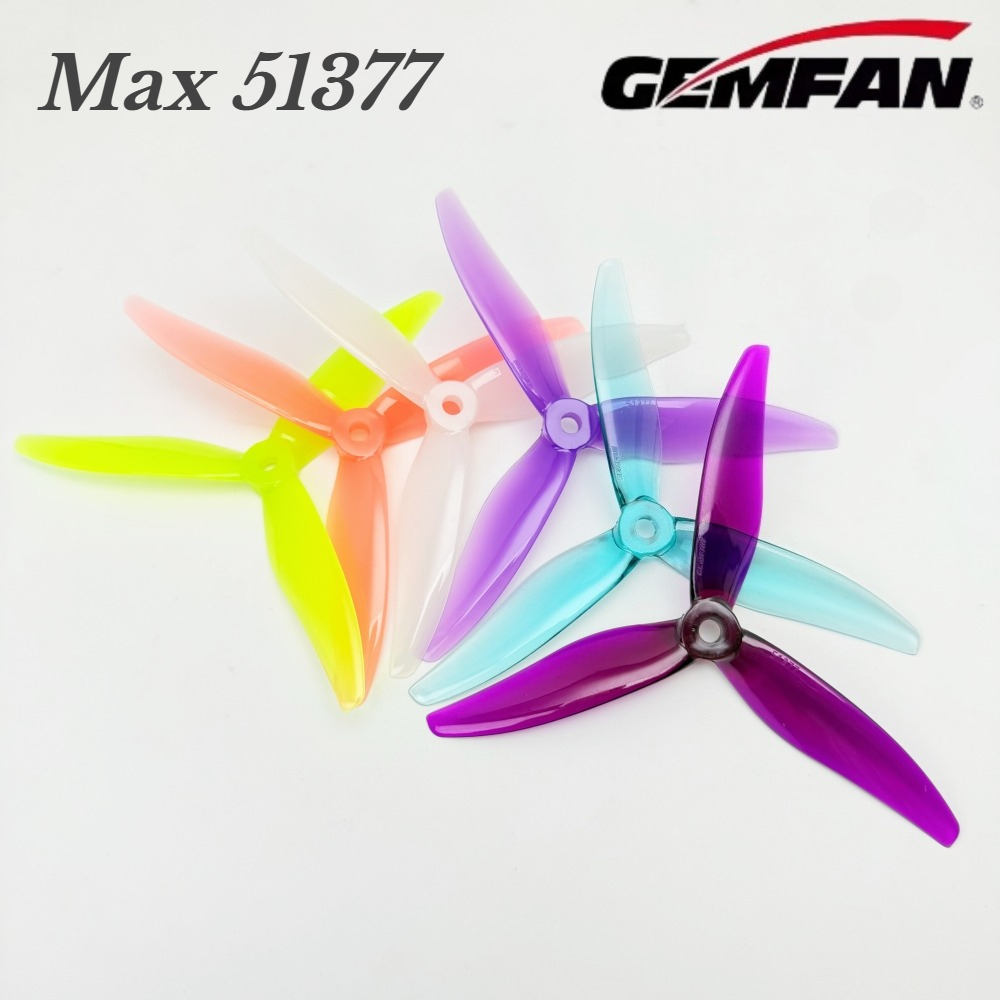 2Pairs Gemfan Hurricane 51377  - Fpv Drone Propeller review and price
