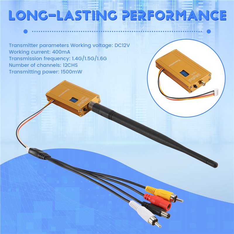 A48U 1.5G 1.5W FPV VTX 12CH 15 - Fpv Drone Transmitter review and price