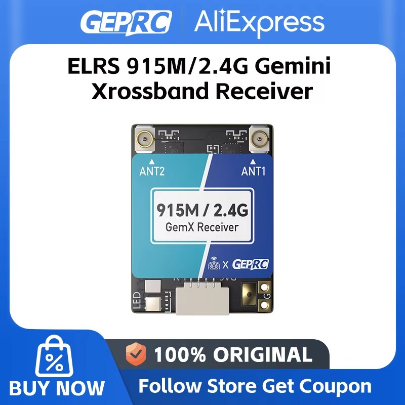 GEPRC ELRS 915M/2.4G Gemini Xr - Fpv Drone Quadcopter review and price